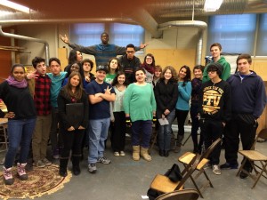 High School club BAM (Band of Ambitious Musicians), one of many student groups that will benefit from the new recording studio